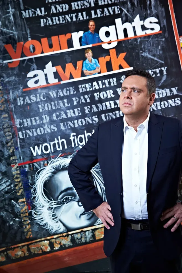 Scott Mcdine former AWU national secretary