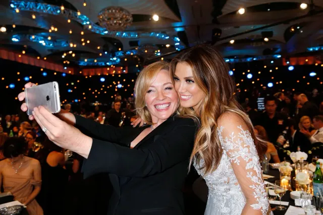 rebecca gibney + delta goodrem