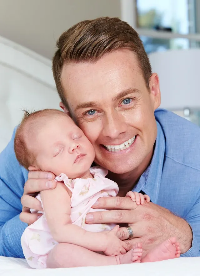 grant denyer + daughter