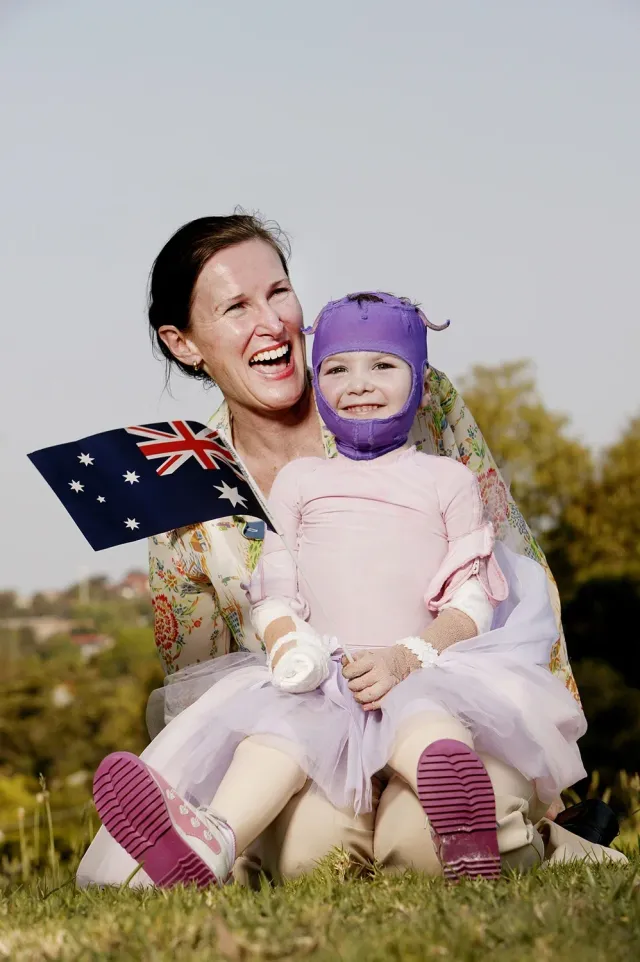sophie delezio + mum carolyn